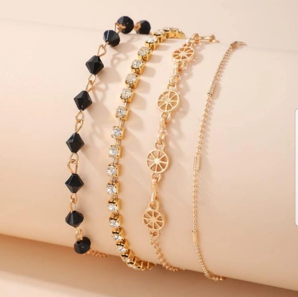 *Chelsea* 4 Piece Bracelet Set - Picture 2 of 4